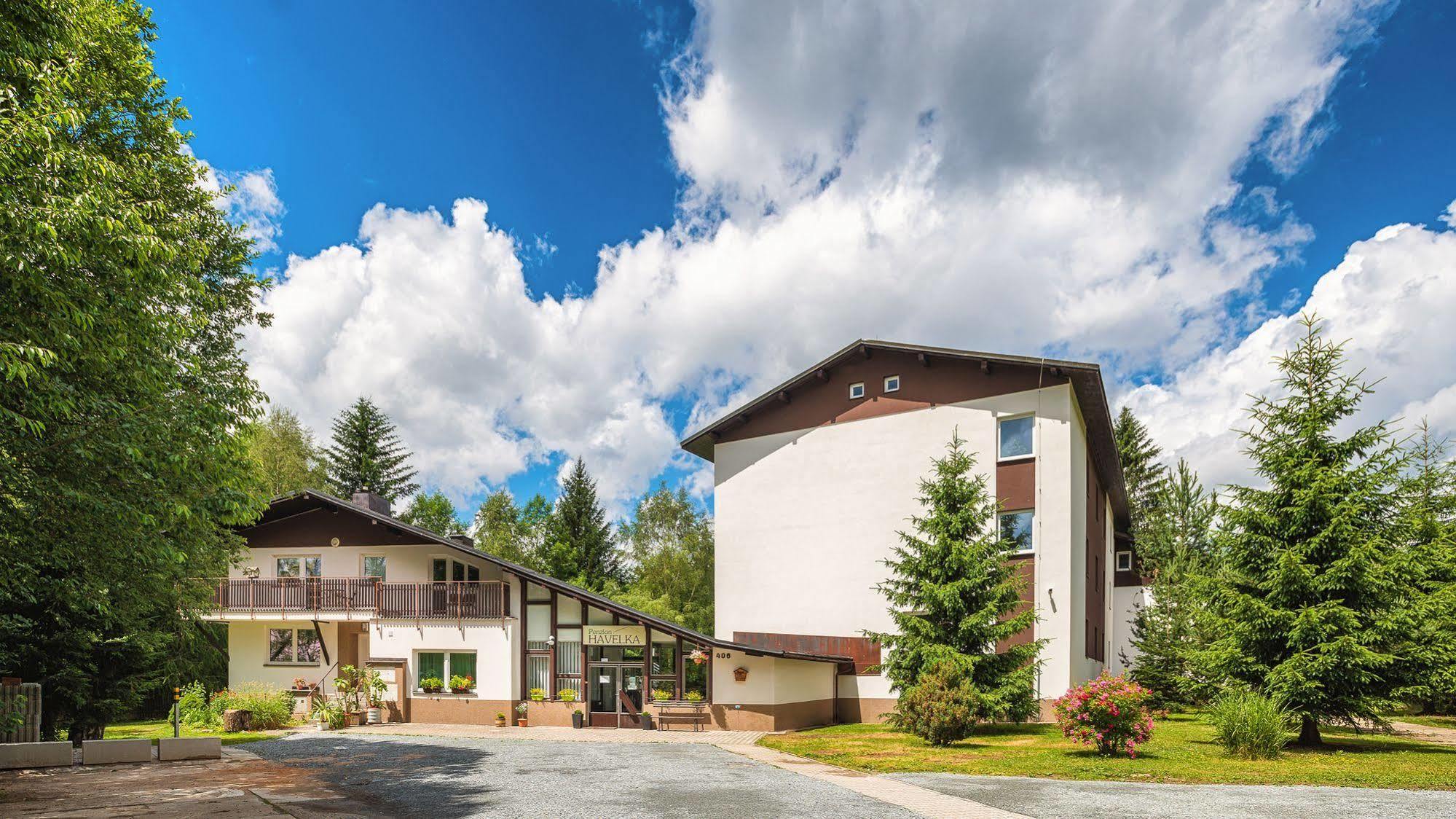 Penzion Havelka Apartmany Železná Ruda Exteriör bild